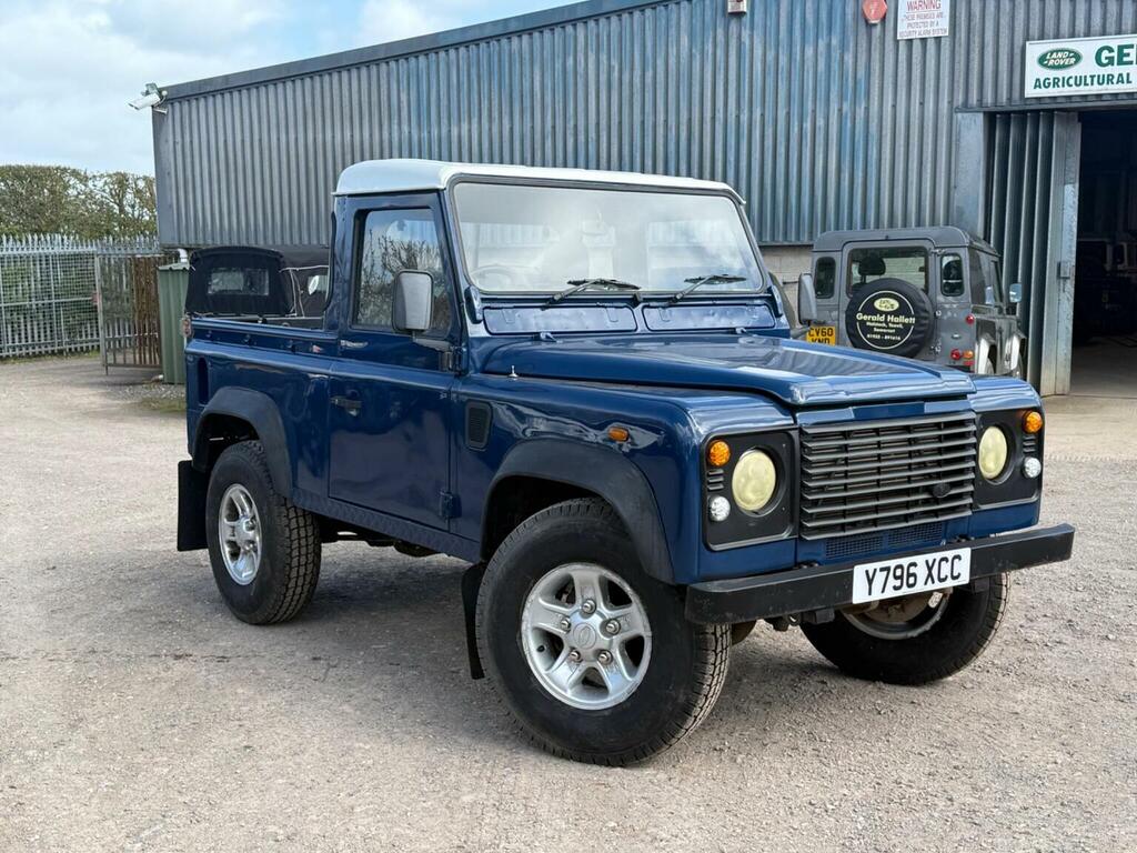 Land Rover Defender 90 2.5 Td5 Y796XCC Blue #5