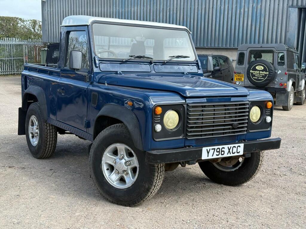 Land Rover Defender 90 2.5 Td5 Y796XCC Blue #4