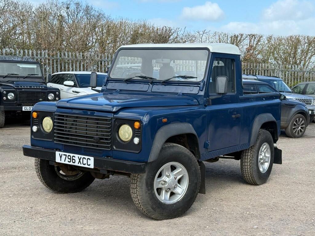 Land Rover Defender 90 2.5 Td5 Y796XCC Blue #3