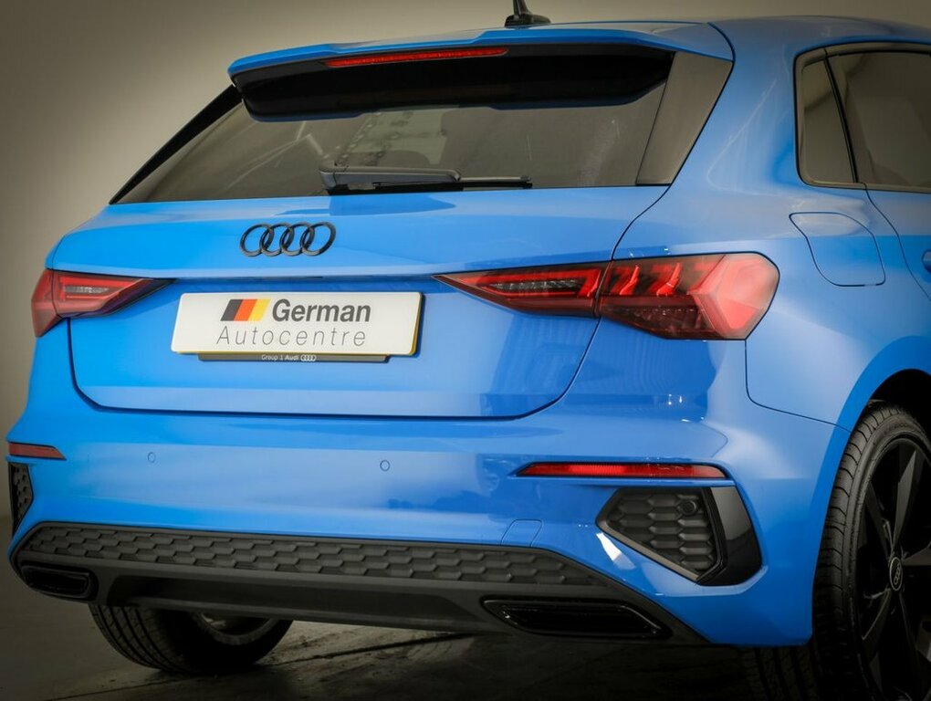 Audi A3 1L S Line EK73NJJ Blue #5