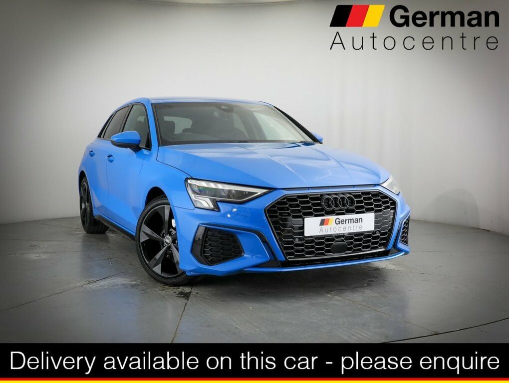 Audi A3 1L S Line EK73NJJ Blue