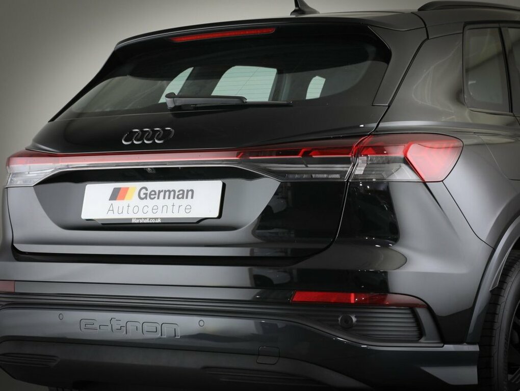 Audi Q4 E Tron Suv Black #5