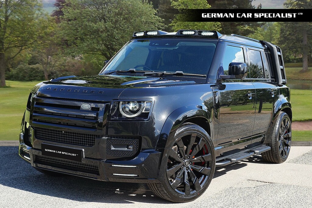 Land Rover Defender Estate Black #4