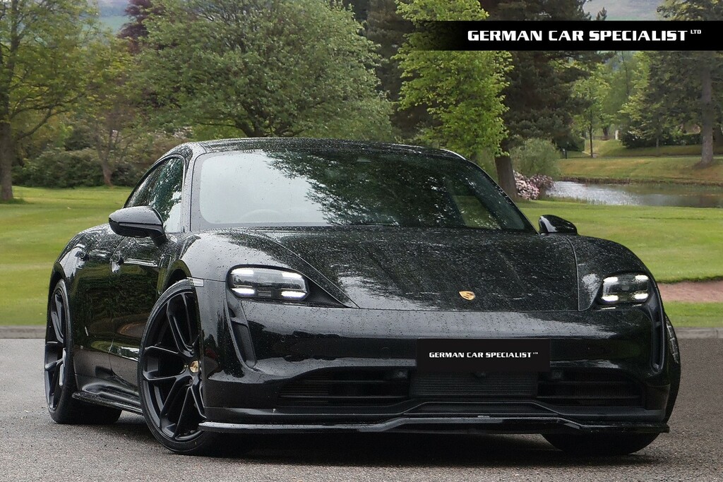 Porsche Taycan Saloon Black
