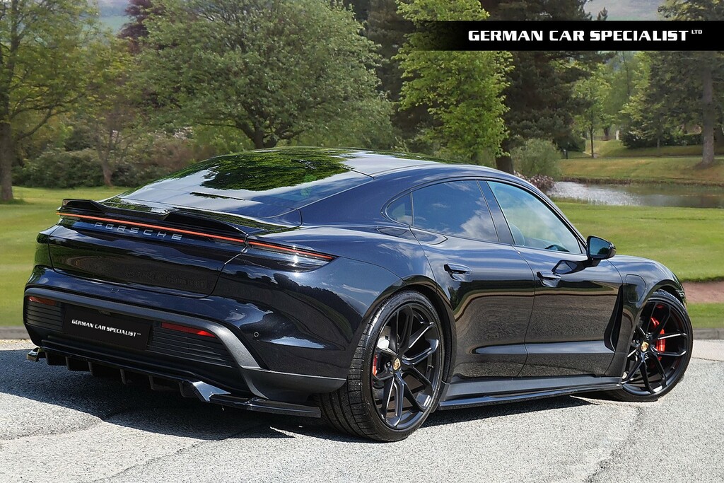 Porsche Taycan Saloon Black #2