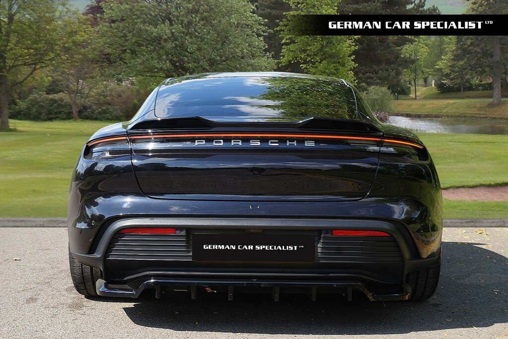 Porsche Taycan Saloon Black #6