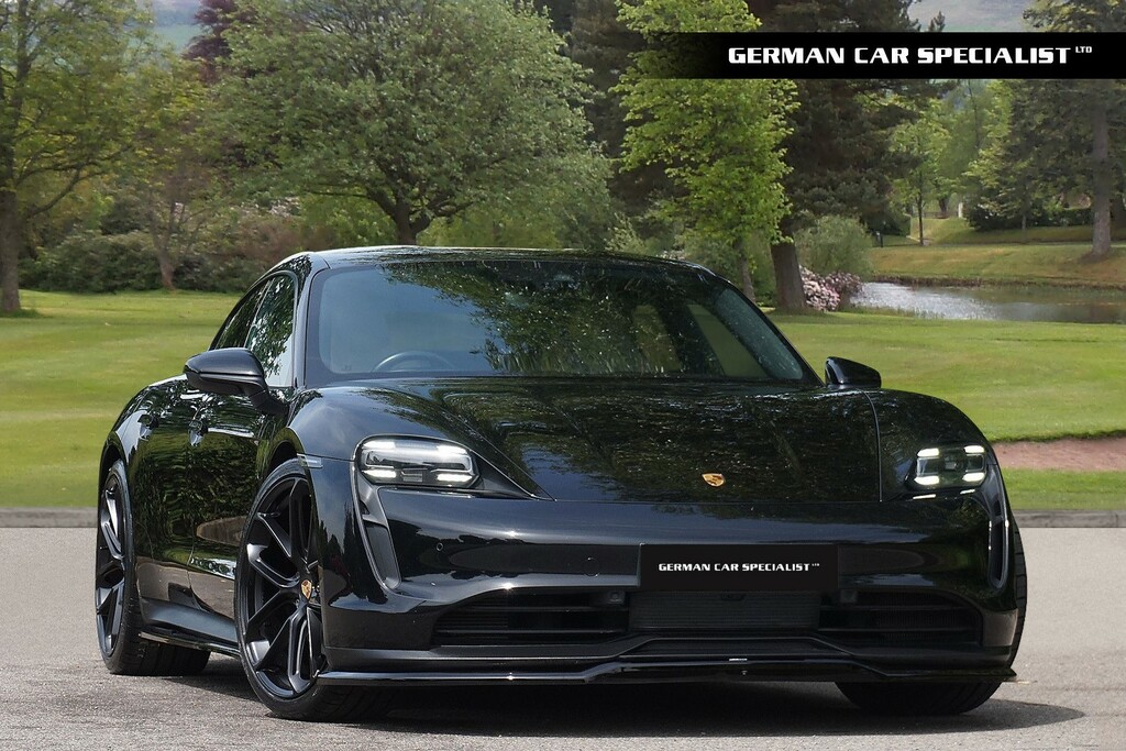 Porsche Taycan Saloon Black