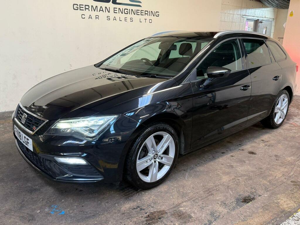 Seat Leon Estate 2.0 Tdi Fr Technology St Euro 6 Ss Black