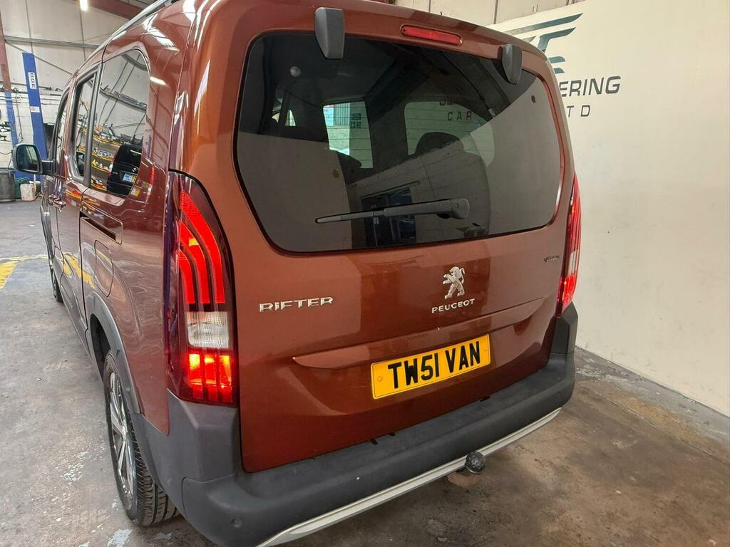 Peugeot Rifter Mpv 1.5 Bluehdi Gt Line Long Mpv Euro 6 Ss TW51VAN Brown #6