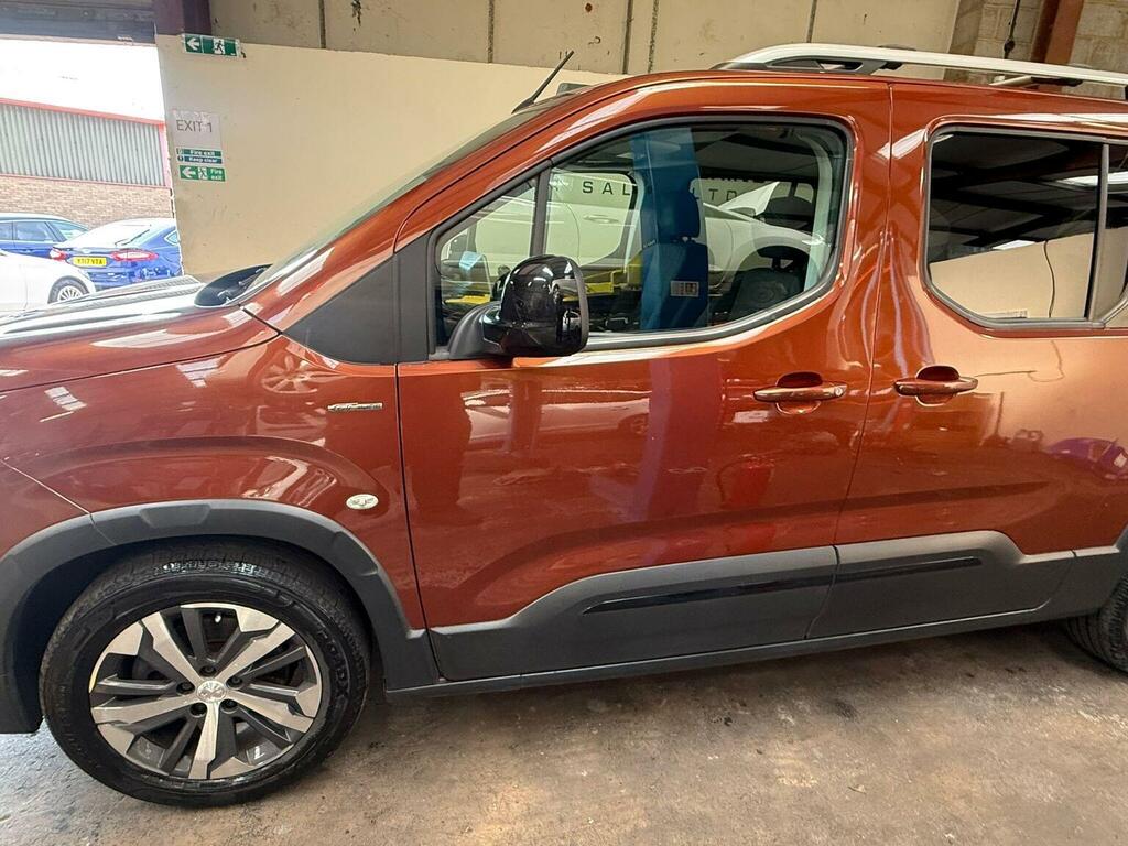 Peugeot Rifter Mpv 1.5 Bluehdi Gt Line Long Mpv Euro 6 Ss TW51VAN Brown #4