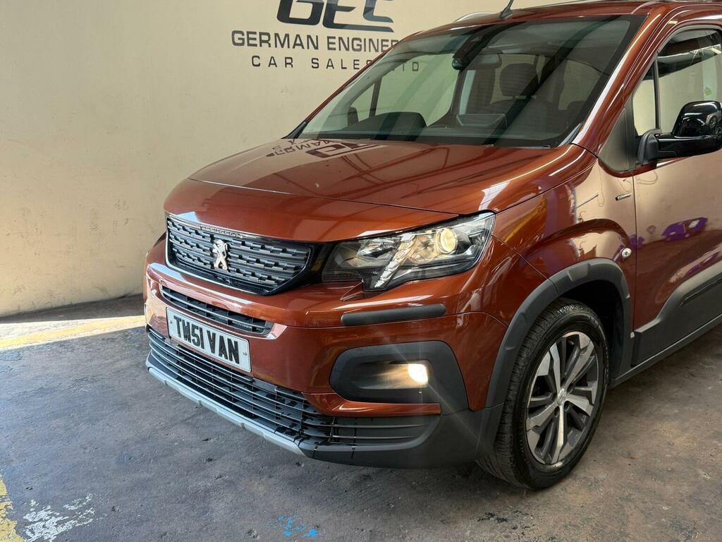 Peugeot Rifter Mpv 1.5 Bluehdi Gt Line Long Mpv Euro 6 Ss TW51VAN Brown #2