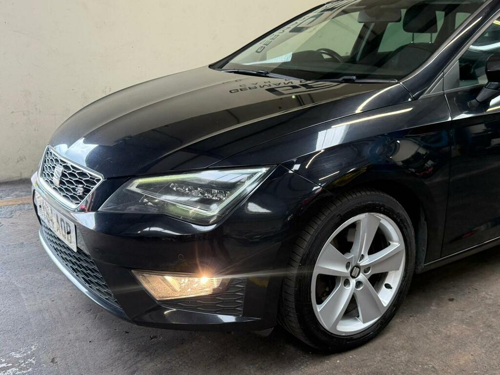 Seat Leon Estate 2.0 Tdi Cr Fr Sport Tourer Dsg Euro 5 Ss Black #2