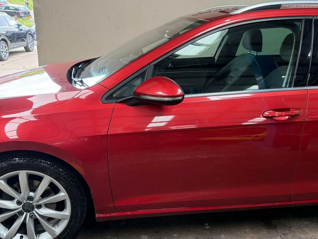 Volkswagen Golf Estate 2.0 Tdi Bluemotion Tech Gt Euro 6 Ss BU16XHD Red #6