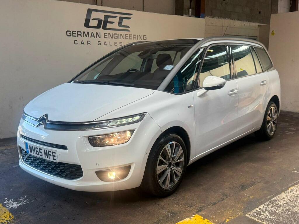 Citroen Grand C4 Picasso 1.6 Bluehdi Exclusive Eat6 Euro 6 Ss White