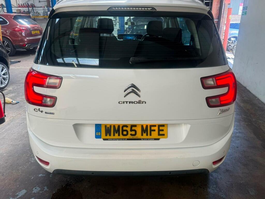 Citroen Grand C4 Picasso 1.6 Bluehdi Exclusive Eat6 Euro 6 Ss White #6