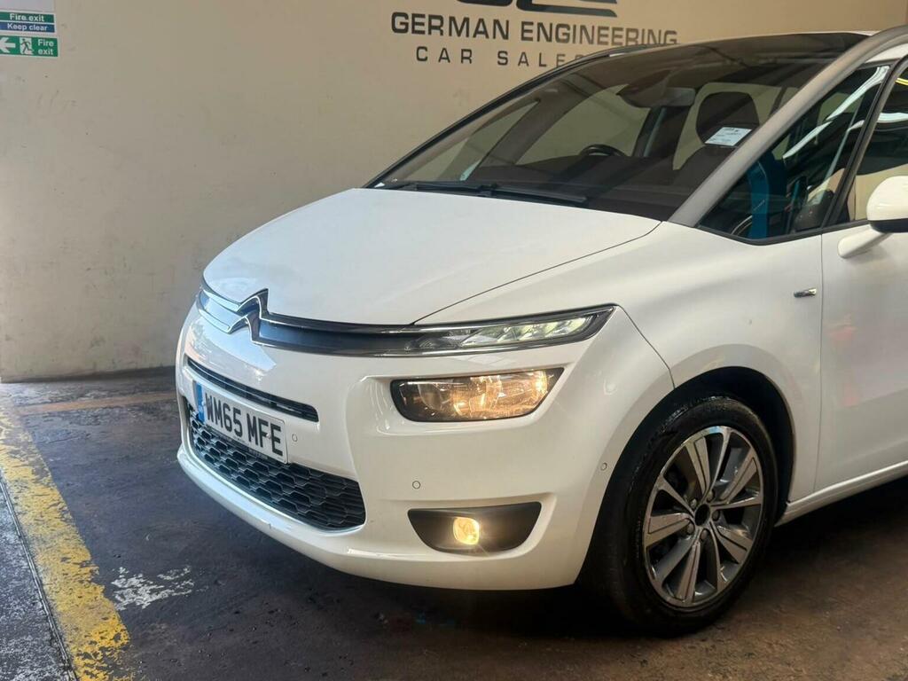 Citroen Grand C4 Picasso 1.6 Bluehdi Exclusive Eat6 Euro 6 Ss White #2