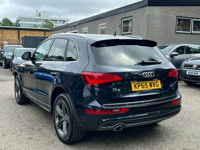 Audi Q5 2.0 Tdi S Line Blue #4