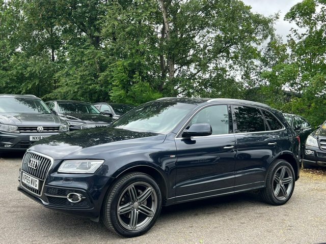 Audi Q5 2.0 Tdi S Line Blue #2
