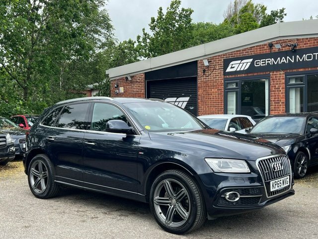 Audi Q5 2.0 Tdi S Line Blue #5