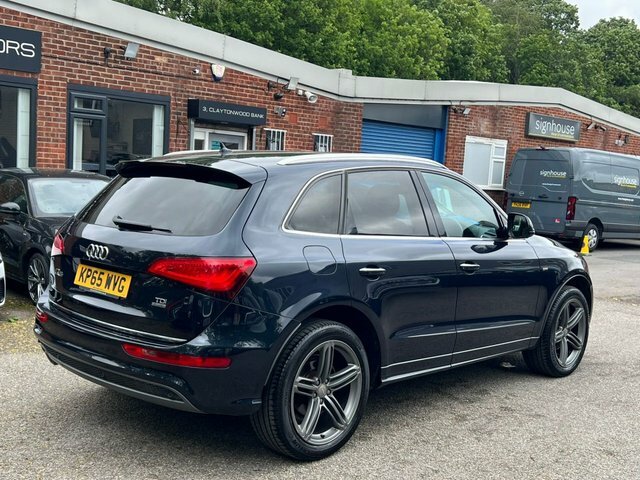 Audi Q5 2.0 Tdi S Line Blue #3