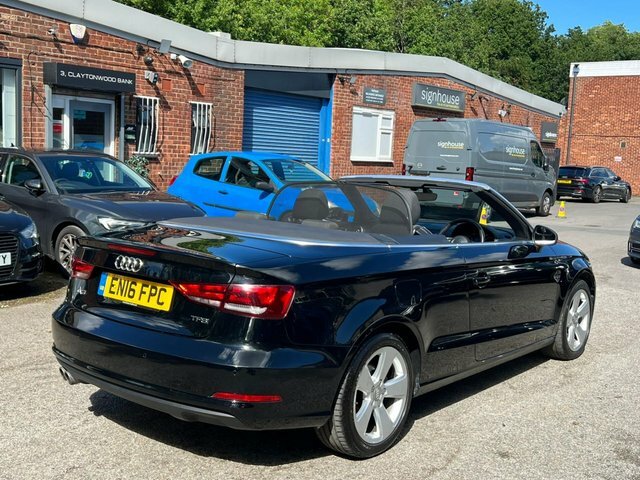 Audi A3 Cabriolet 1.4 Tfsi Cod Sport Black #3