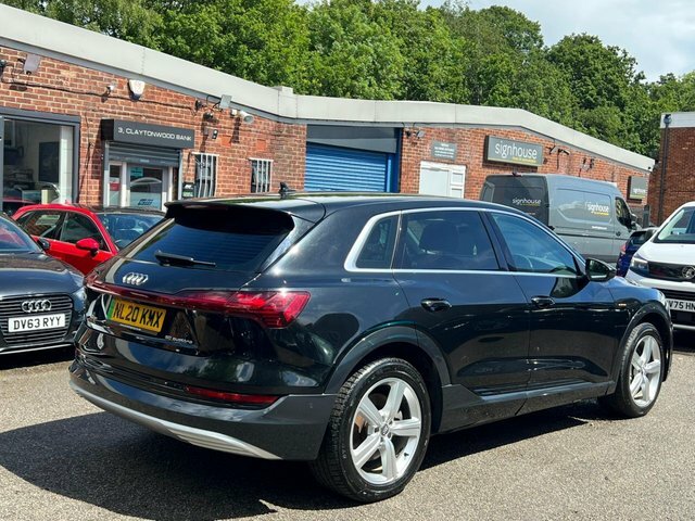 Audi E-tron 50 Technik Suv Black #3