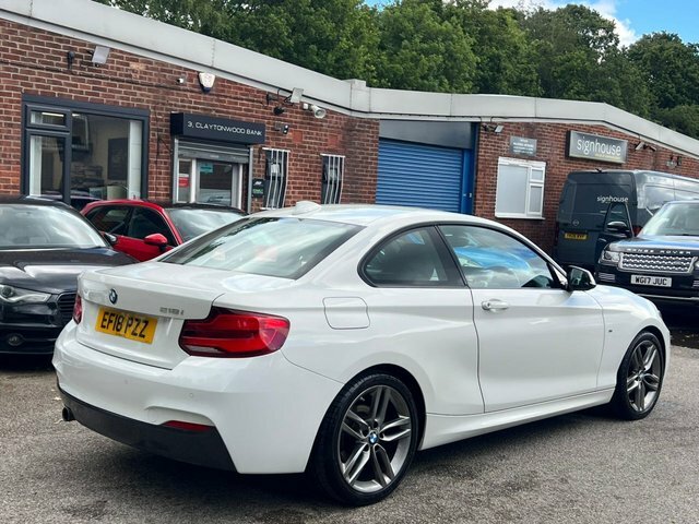 BMW 2 Series 1.5 218I M Sport White #3