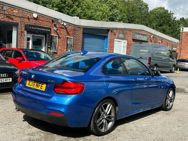 BMW 2 Series 1.5 218I M Sport Blue #3