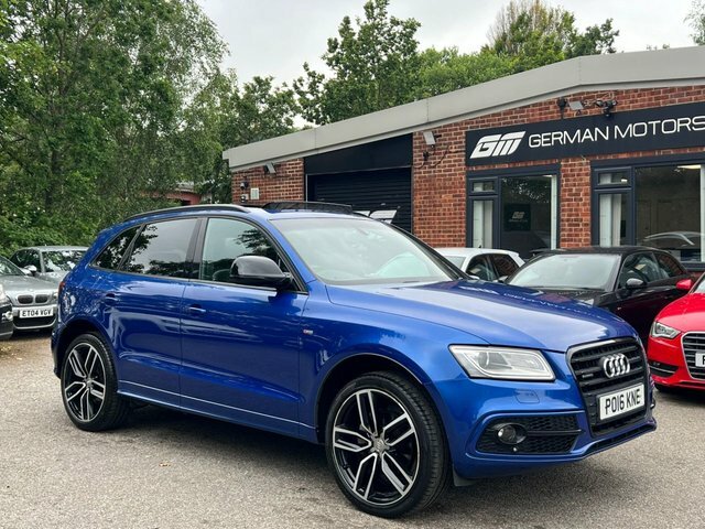 Audi Q5 2.0 Tdi S Line Blue #5