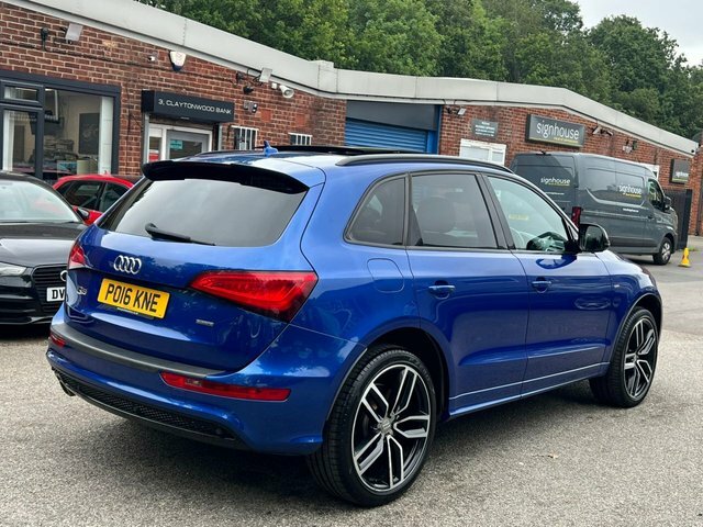 Audi Q5 2.0 Tdi S Line Blue #3