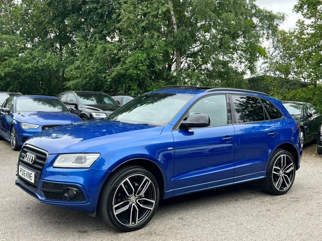Audi Q5 2.0 Tdi S Line Blue #2