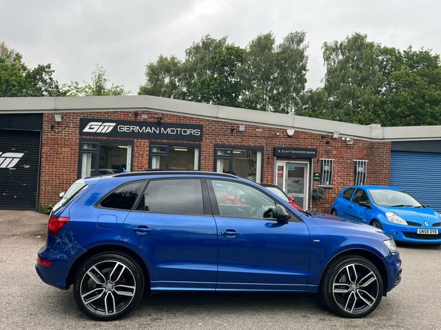 Audi Q5 2.0 Tdi S Line Blue #6
