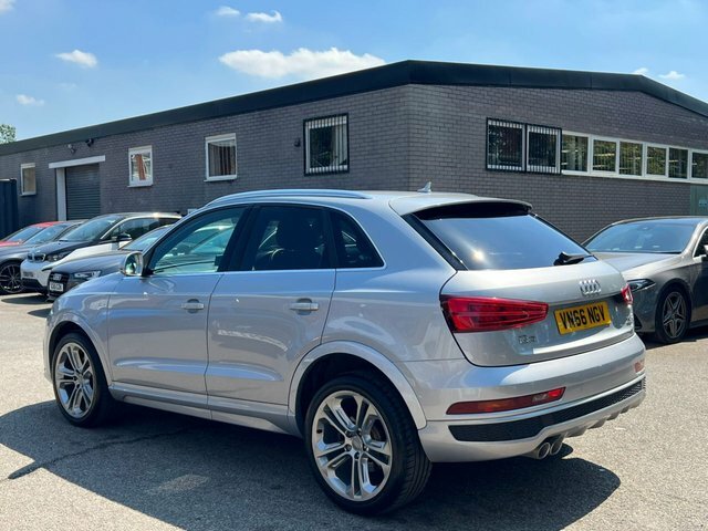 Audi Q3 2.0 Tdi S Line Silver #4
