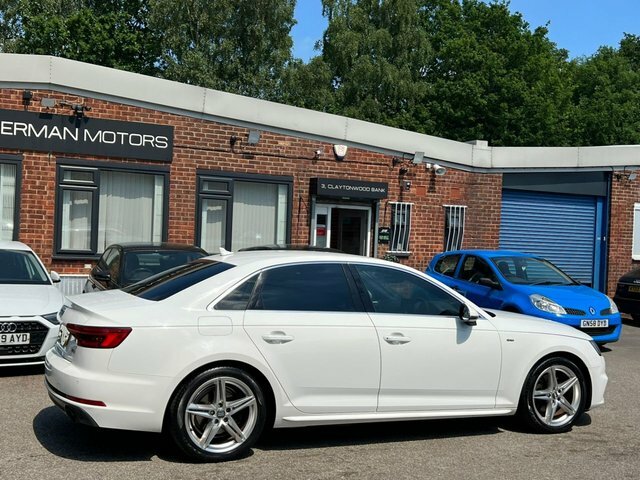 Audi A4 2.0 Tfsi S Line White #6
