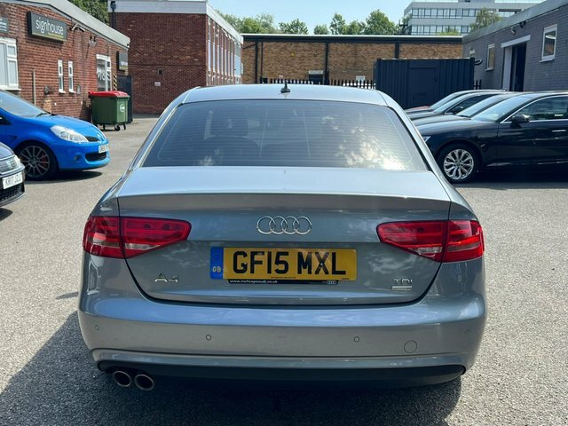 Audi A4 Saloon 2.0 Tdi Ultra S Line Euro 6 Ss 2015 Grey #12