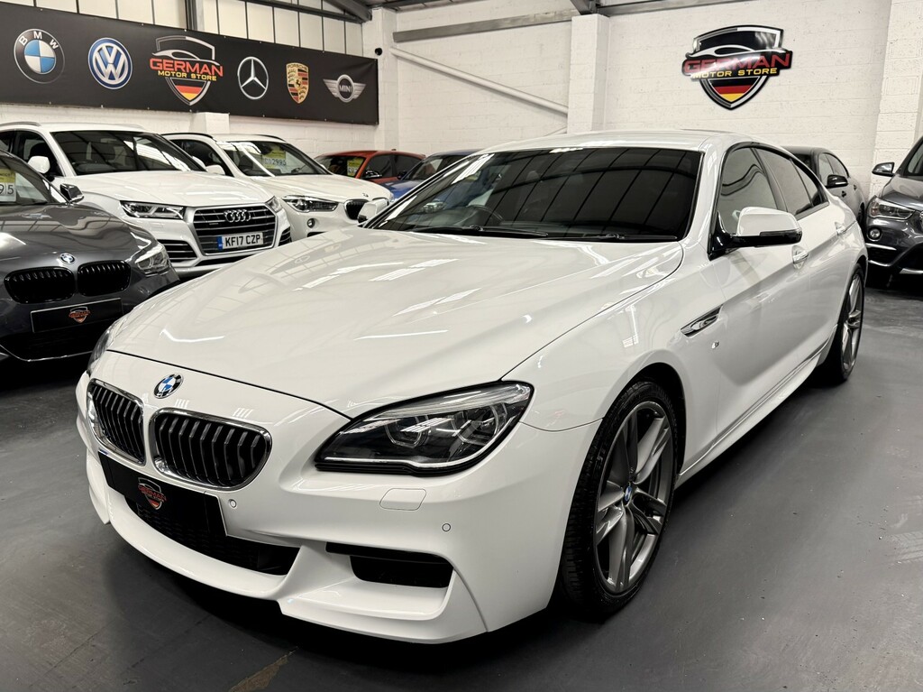 BMW 6 Series Gran Coupe Saloon 3.0 640D M Sport Gran Coupe 201616 White