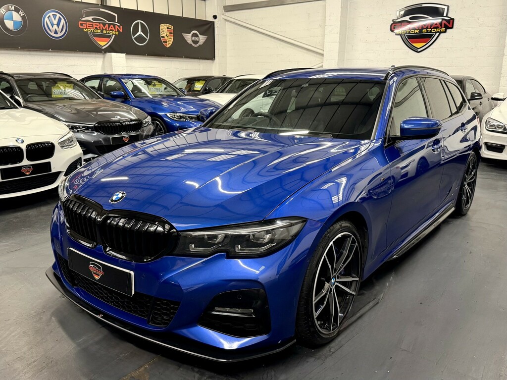BMW 3 Series Estate 2.0 320D M Sport Touring 202121 Blue