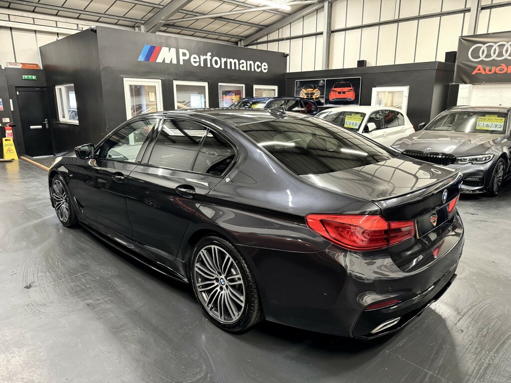 BMW 5 Series 2.0 520D M Sport Saloon Grey #2