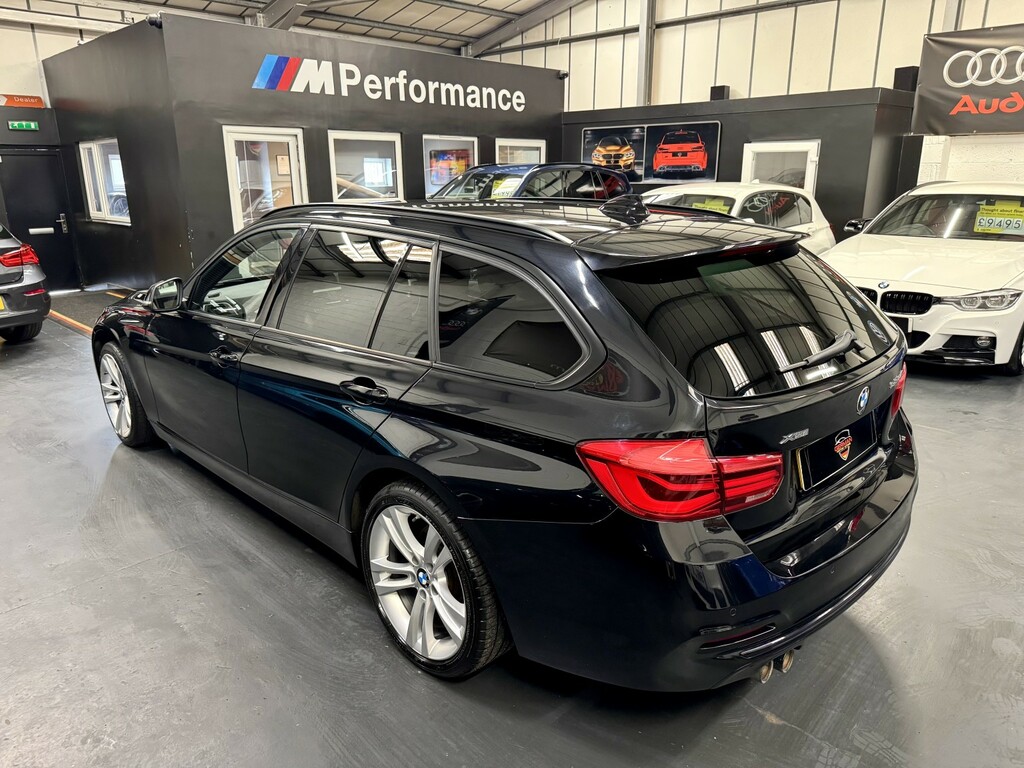BMW 3 Series 2.0 320D Xdrive Sport Touring Black #3