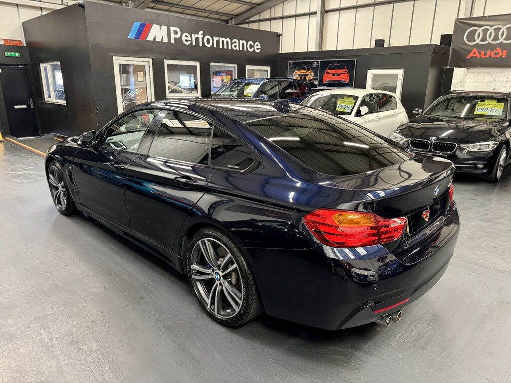 BMW 4 Series Gran Coupe 3.0 430D M Sport Gran Coupe Black #2