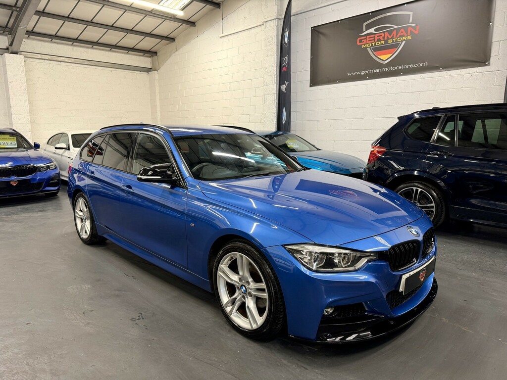 BMW 3 Series 2.0 320D M Sport Touring Blue #3