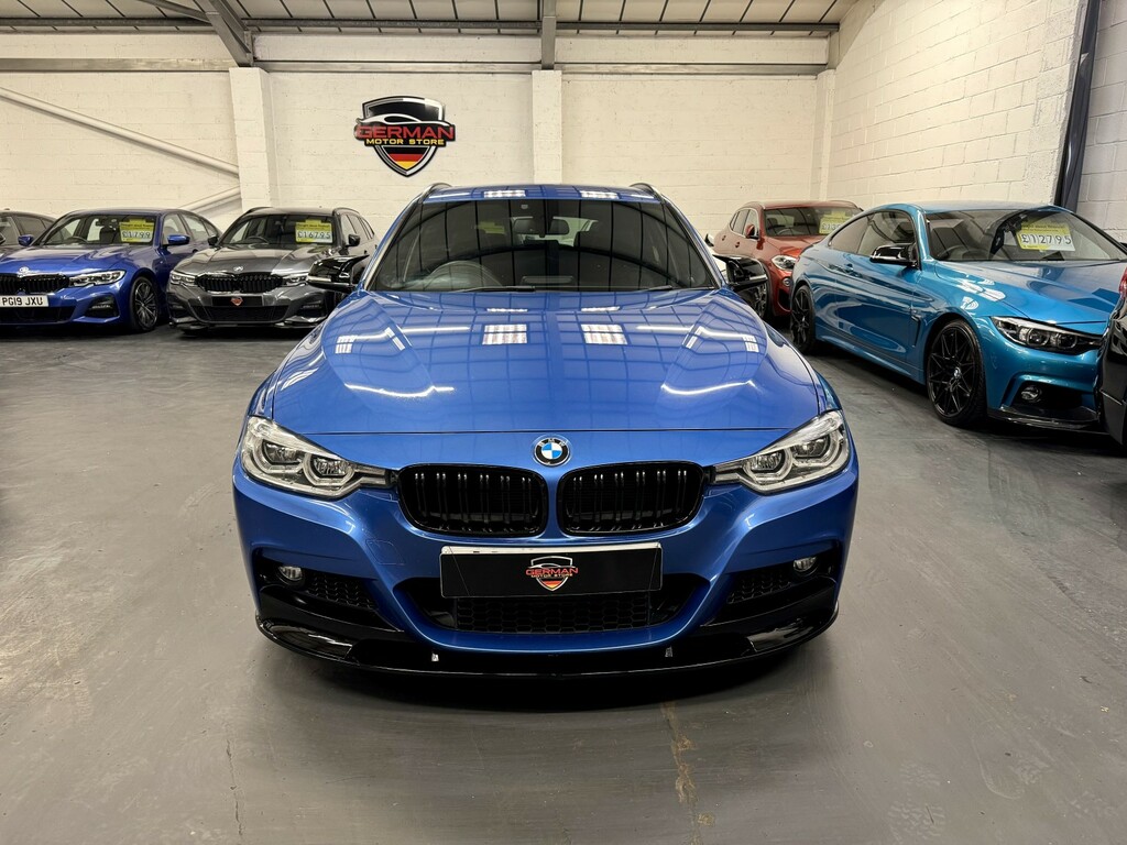 BMW 3 Series 2.0 320D M Sport Touring Blue #2