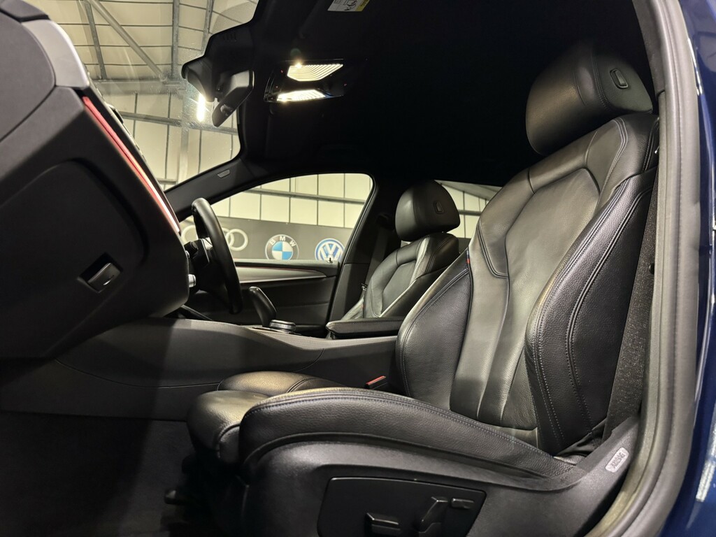 BMW 5 Series 2.0 520D M Sport Touring Blue #3