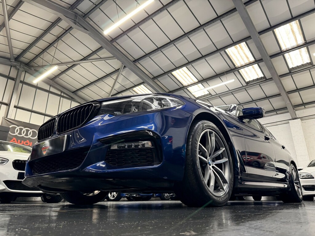 BMW 5 Series 2.0 520D M Sport Touring Blue #6