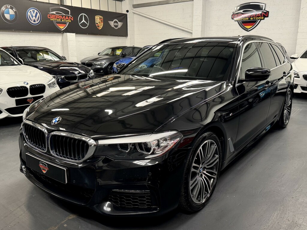 BMW 5 Series 2.0 520D M Sport Touring Black