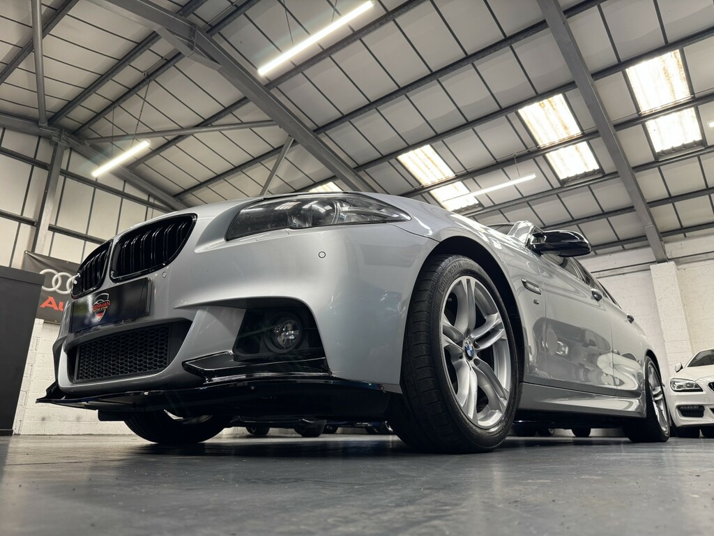 BMW 5 Series 2.0 520D M Sport Touring Silver #6