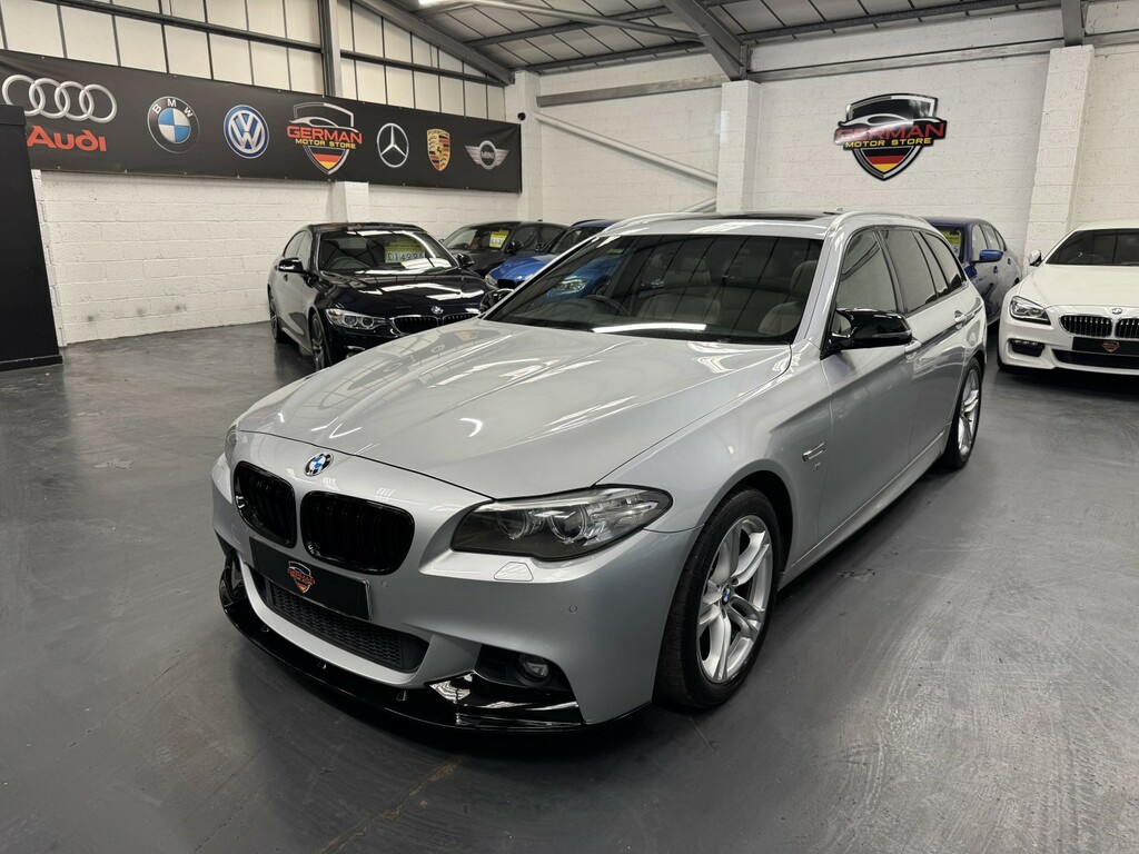 BMW 5 Series 2.0 520D M Sport Touring Silver