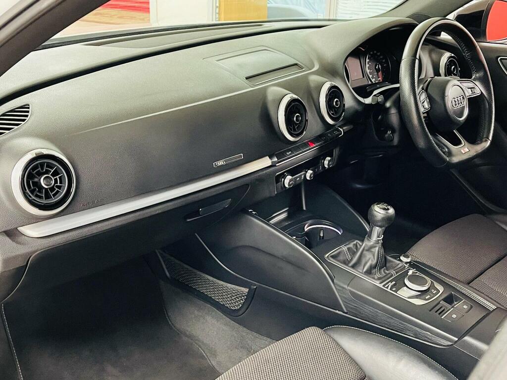 Audi A3 Saloon 2.0 Tdi Black Edition Euro 6 Ss 201 White #5