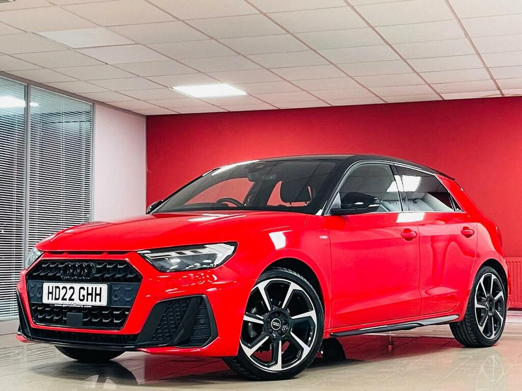 Audi A1 Hatchback 1.5 Tfsi 35 Black Edition Sportback S Tr Red