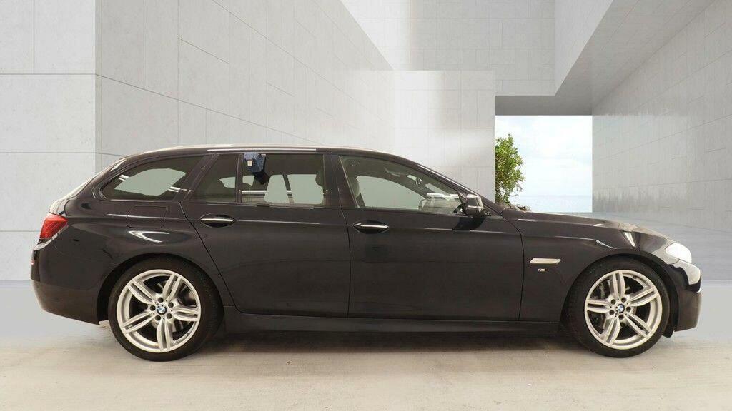 BMW 5 Series Estate 3.0 535D M Sport Touring Euro 6 Ss Black #5
